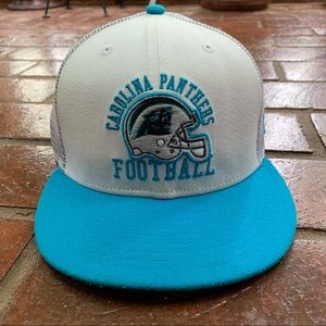 Carolina Panthers Vintage Mesh Trucker Snapback